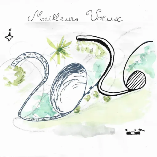 Meilleurs vœux 2026 !, Rambouillet, Vert et Beau