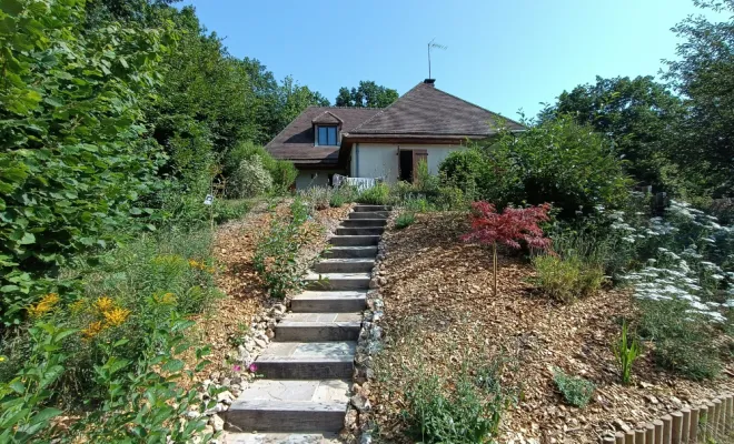Le chalet apaisant à St-Rémy-l'Honoré - Conception et réalisation-le nouvel escalier