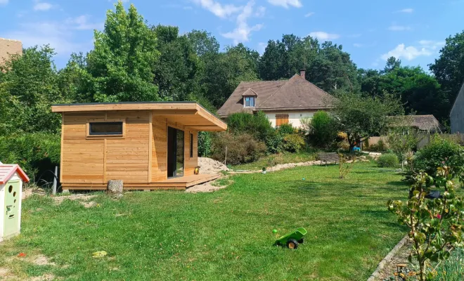 Le chalet apaisant à St-Rémy-l'Honoré - Conception et réalisation- existant