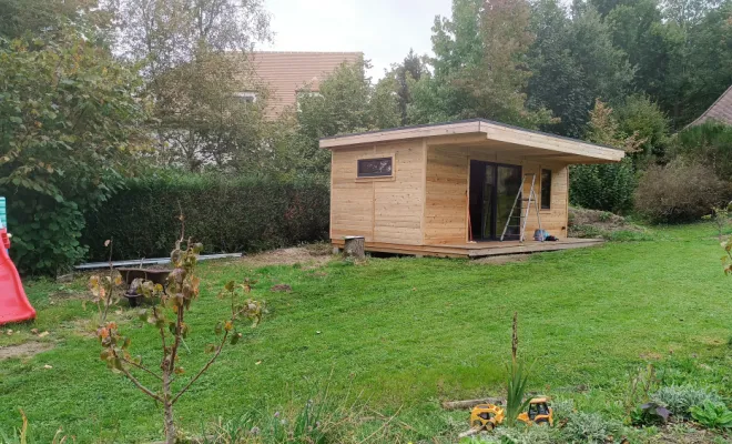 Le chalet apaisant à St-Rémy-l'Honoré - Conception et réalisation- existant 2