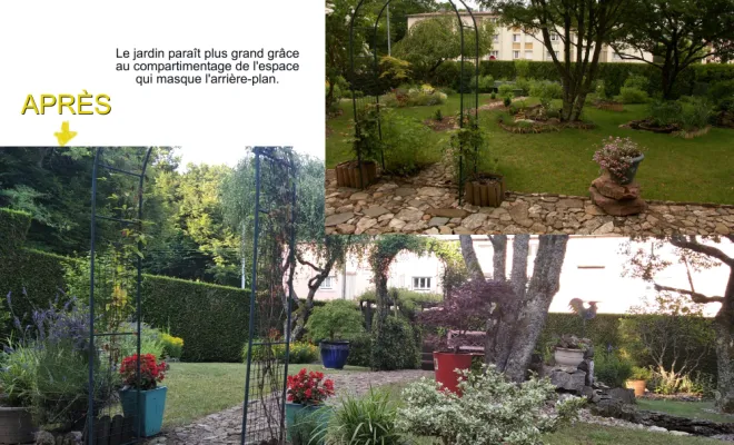  jardin de ville secret -Yvelines - Vert et Beau - vue avant- après 1