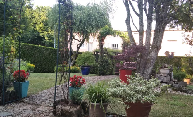  jardin de ville secret -Yvelines - Vert et Beau - vue d'ensemble réalisation