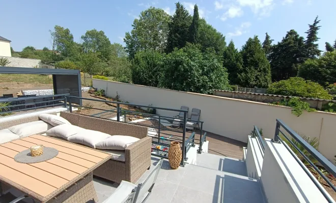 un-lieu-de-vie-exterieur-Yvelines-Conception-Realisation-après vue depuis la terrasse